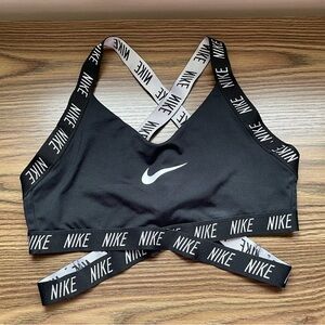 Nike Indy Criss Cross Straps Sports Bra - Medium Women's No Pads